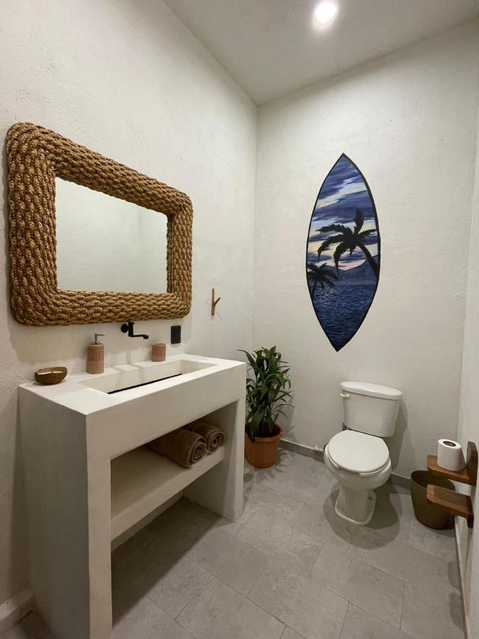 Hostel Flakos Barra de Potosi Luaran gambar